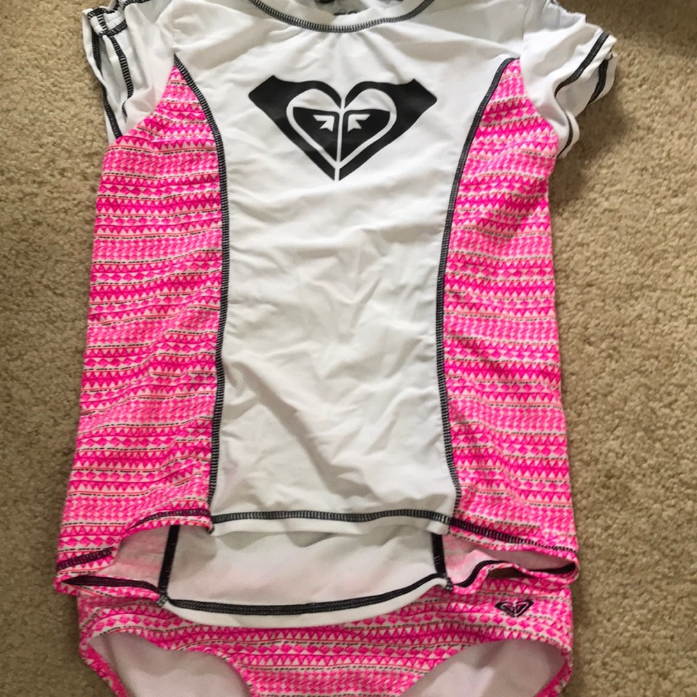 Roxy Girl rash guard swim piece